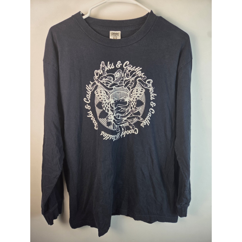 Crooks & Castles Men's Long Sleeves T-Shirt Size Large Pre-Owned